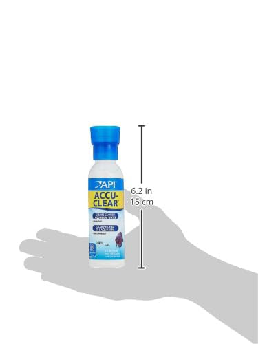 API ACCU-CLEAR Freshwater Aquarium Water Clarifier 1.25-Ounce Bottle (111A)