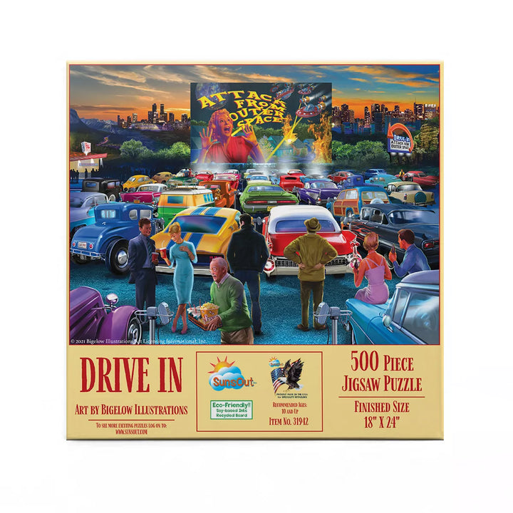 Sunsout Drive in 500 Pc Jigsaw Puzzle 31942