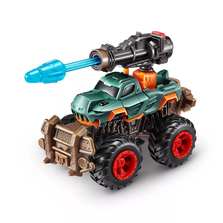 5 Surprise Monster Trucks Color Change Capsule with Mini Figures