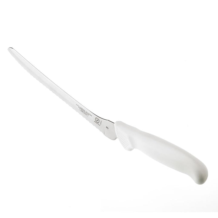 Mercer Culinary Ultimate White, 8 Inch Offset Bread Knife