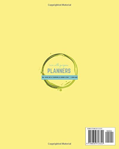 2020-2021 Weekly and Monthly Academic Planner: Student Planner Aug 2020-July 2021, 8"x10"--To Do List, Habit Tracker, Homework Organizer for Middle and High School Students (yellow floral cover)