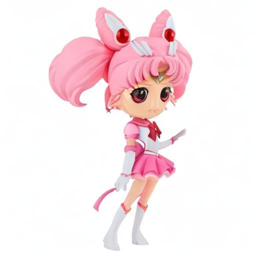 Banpresto - Pretty Guardian Sailor Moon Cosmos The Movie - Eternal Sailor Chibi Moon (Ver. A), Bandai Spirits Q Posket Figure Eternal Sailor Chibi Moon (Ver. A)