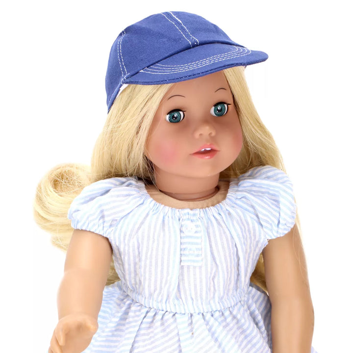 Sophia’S Baseball Cap for 18 Inch Boy or Girl Dolls, Navy