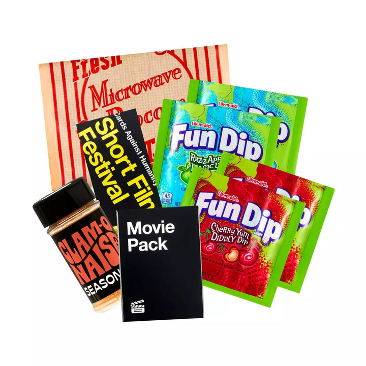 Cards against Humanity: Movie Night Box - Game Expansion Pack with Included Streaming Ticket & Surprises