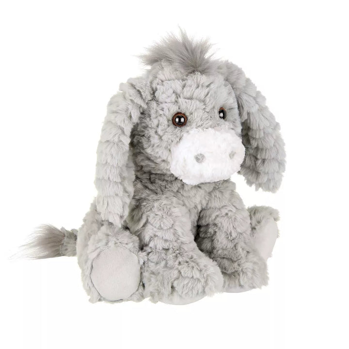 Bearington Donny Plush Donkey Stuffed Animal, 10.5 Inch