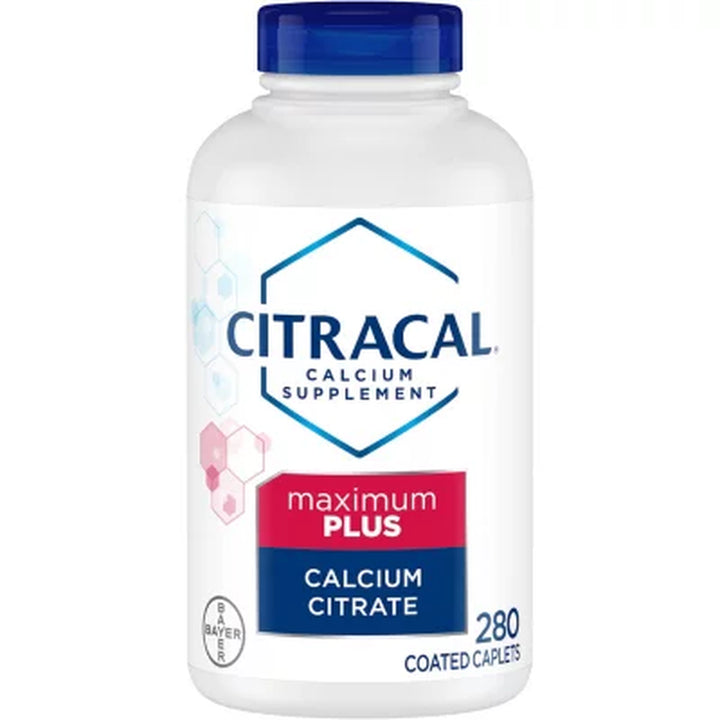 Citracal Calcium Citrate Caplets + D3 280 Ct.