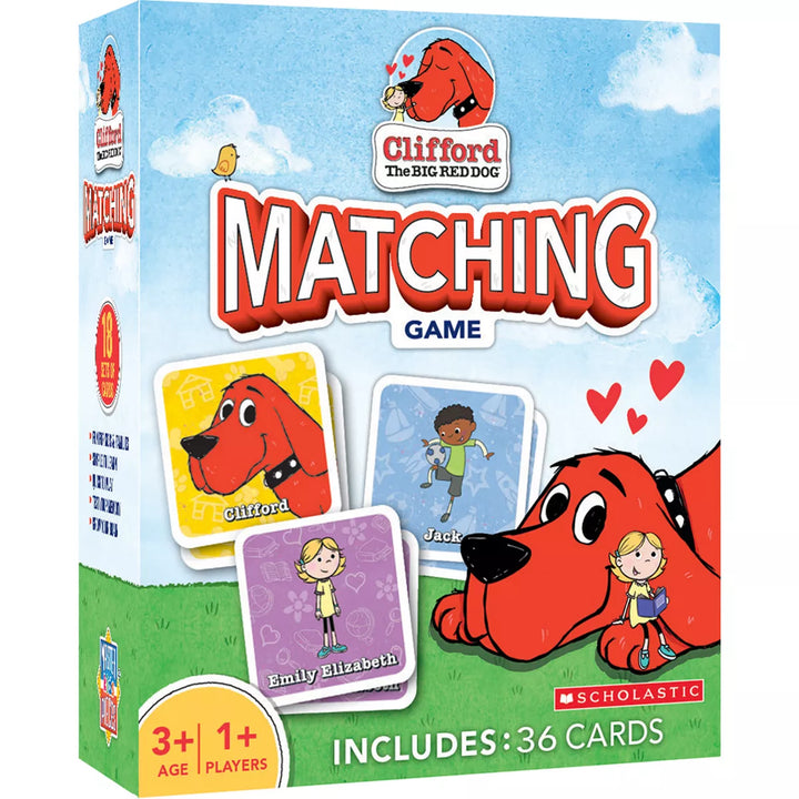 Masterpieces Kids Games - Clifford the Big Red Dog Matching Game.