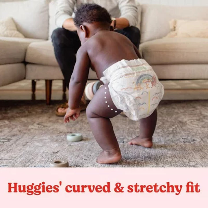 Huggies Little Movers Perfect Fitting Diapers, Sizes: 3-7