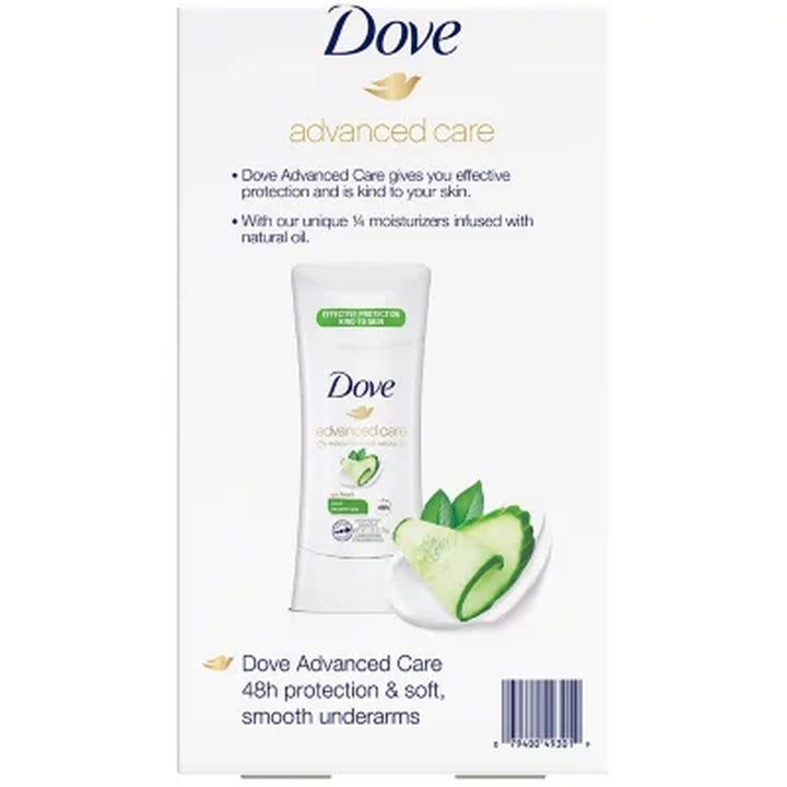 Dove Antiperspirant Deodorant Cool Essentials, 2.6 Oz., 4 Pk.