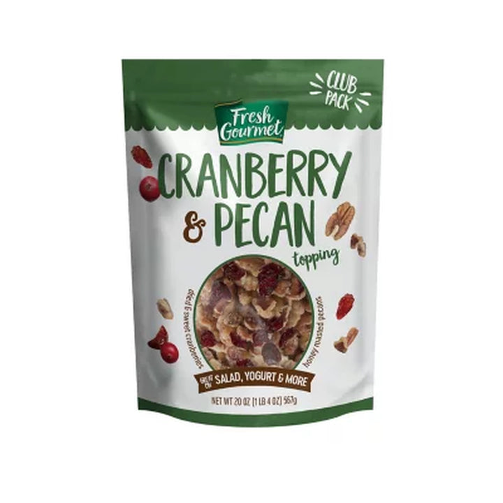 Fresh Gourmet Topping, Cranberry & Pecan, 20 Oz.