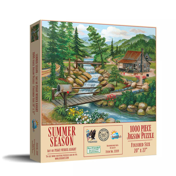 Sunsout Summer Season 1000 Pc Jigsaw Puzzle 22119