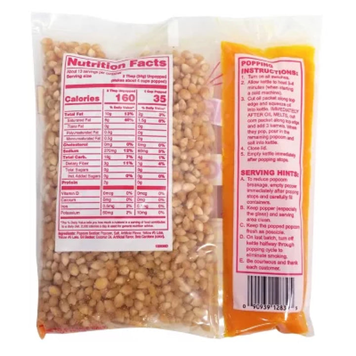 Gold Medal Mega Pop Popcorn Kit 12 Oz. Kit, 24 Ct.