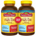 Nature Made Burp-Less Fish Oil 1,200 Mg. Softgels for Heart Health 2 Pk., 150 Ct./Pk.