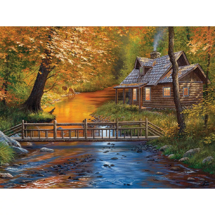 Sunsout Creekside Neighbors 500 Pc Jigsaw Puzzle 50169