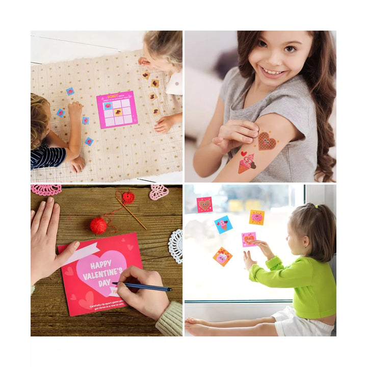 Fun Little Toys Valentine'S Day Food Themed Stickers Set