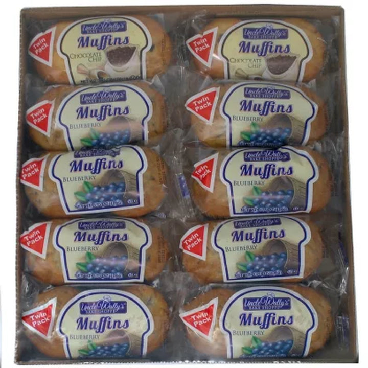 Uncle Wally'S Variety Pack Muffins, 20 Pk.