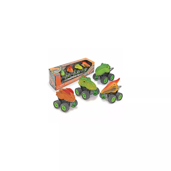 Ready. Set. Play! Link Dino Head Pull Back Truck