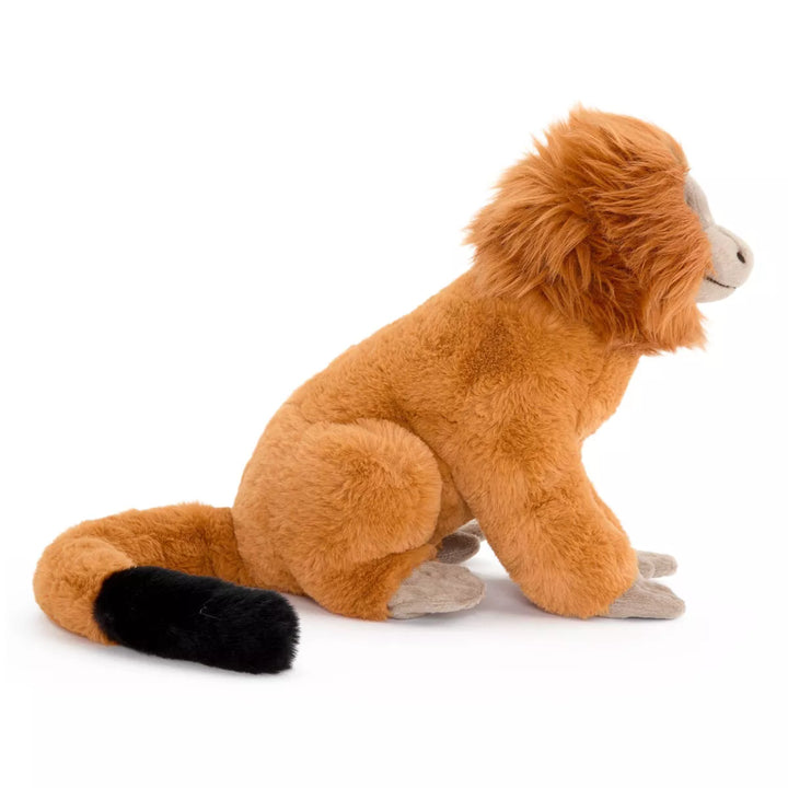 FAO Schwarz 12" Baby Monkey Gold Lion Tamarin Toy Plush