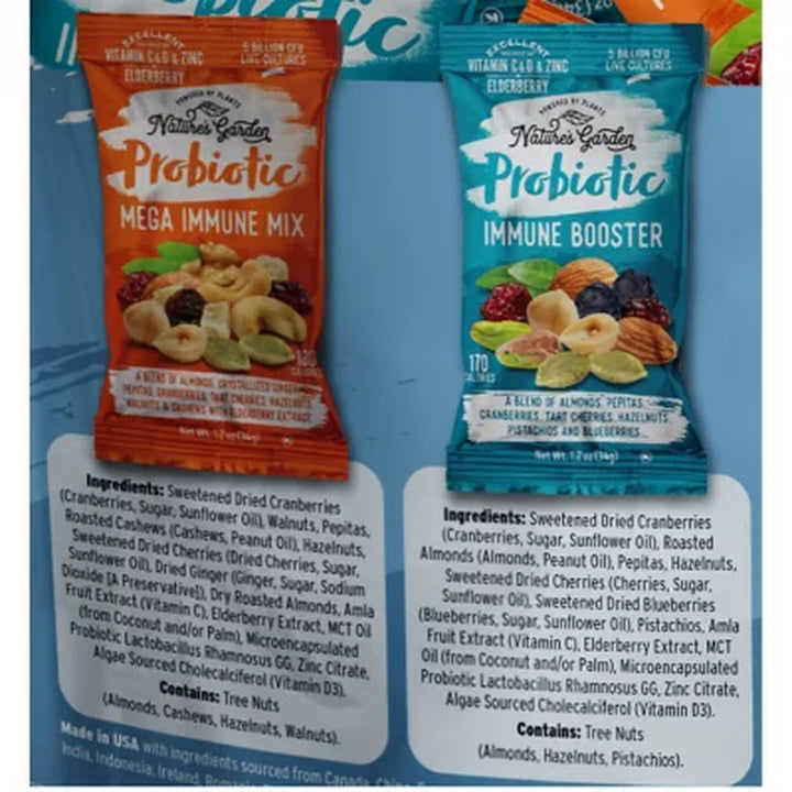 Nature'S Garden Probiotic Immune Booster Variety Snack Packs 24 Pk.