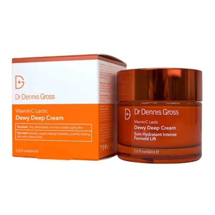 Dr. Dennis Gross Vitamin C Lactic Dewy Deep Cream, 2.0 Oz.