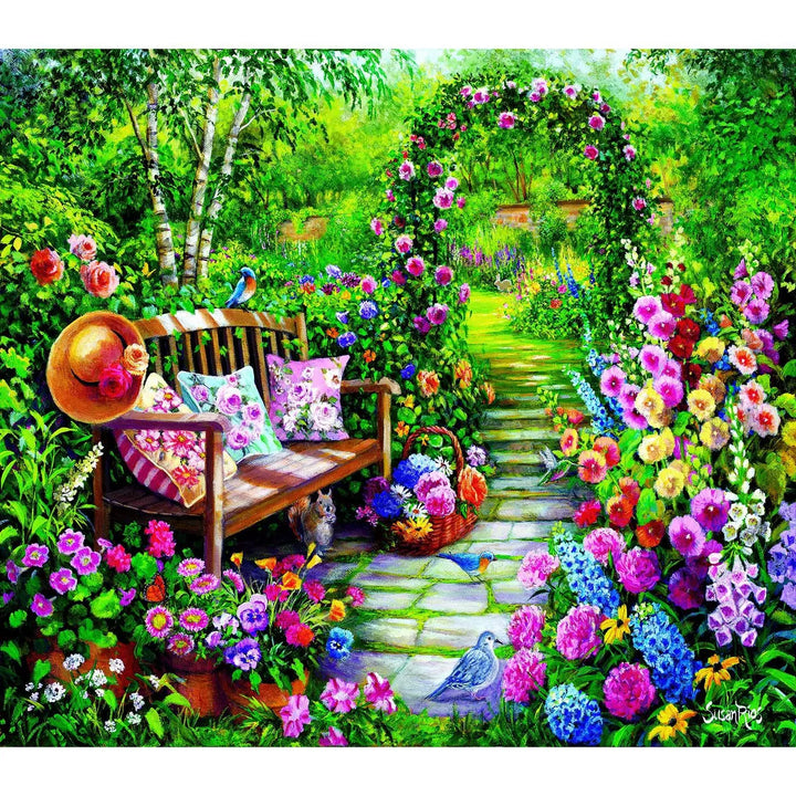 Sunsout Kim'S Garden 1000 Pc Jigsaw Puzzle 45449