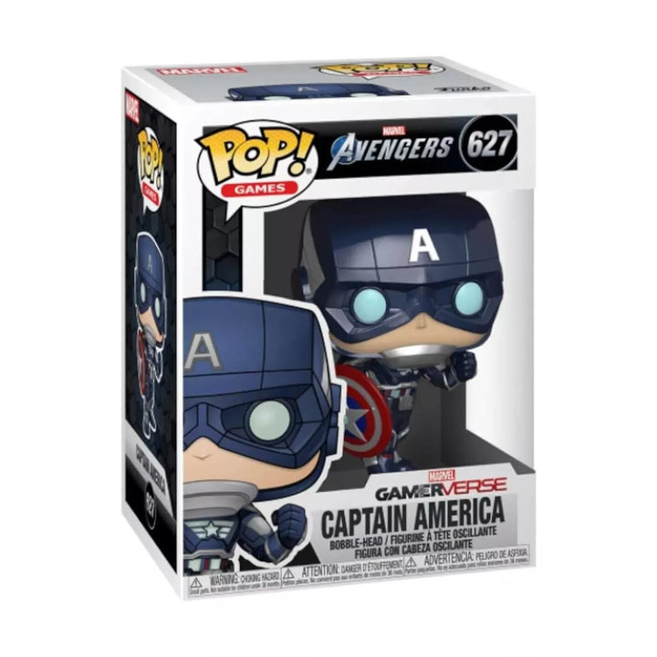 Funko Pop! Marvel: Avengers Game - Captain America Stark Tech Suit #627 #47757