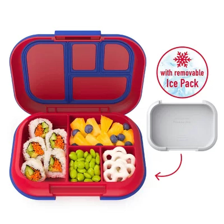 Bentgo Kids Chill Lunch Box, 2 Pack (Assorted Colors)