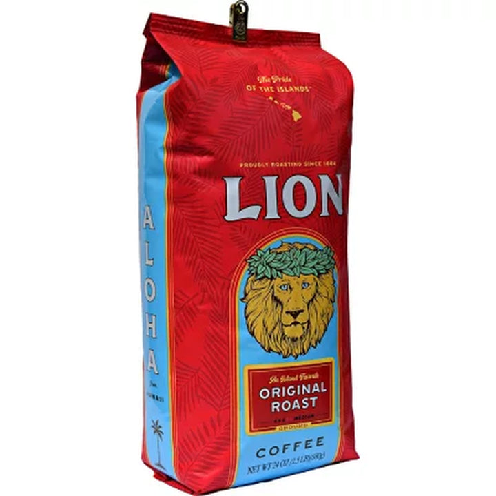 Lion Ground Coffee Original 24Oz.