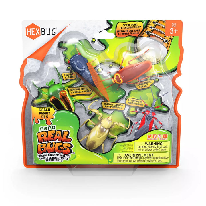 HEXBUG Real Bugs 5Pk