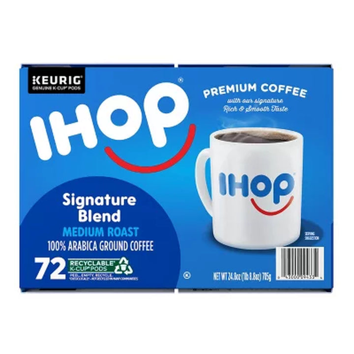 IHOP Medium Roast Signature Blend K-Cup Coffee Pods, 72 Ct.