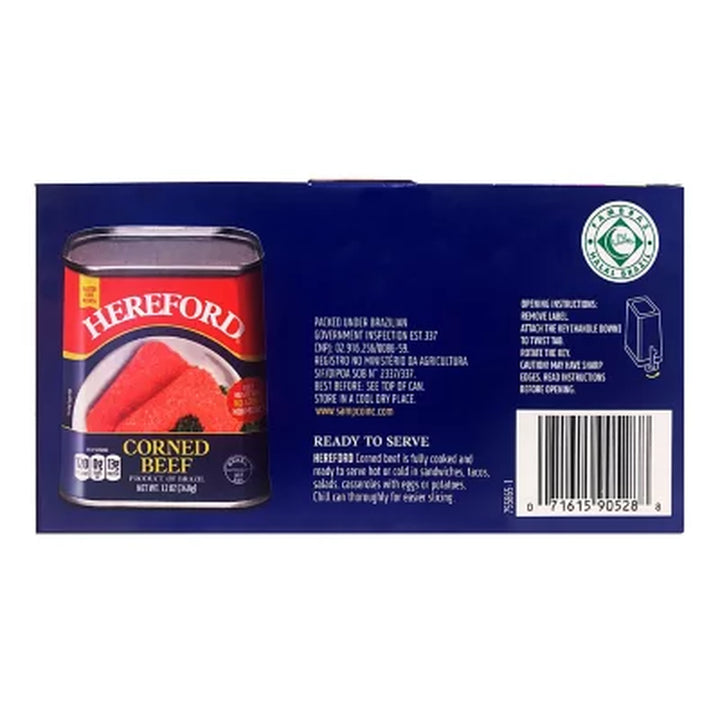 HEREFORD Corned Beef 12 Oz., 3 Pk.