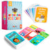 Merka Affirmation Cards for Kids Lunch Notes for Kids Lunchbox Notes for Kids Set of 50 Flash Cards