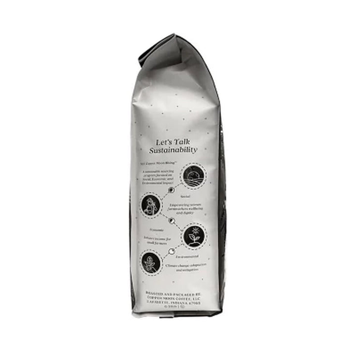 Copper Moon Single Origin Whole Bean Coffee, Ethiopian Blend 32 Oz.