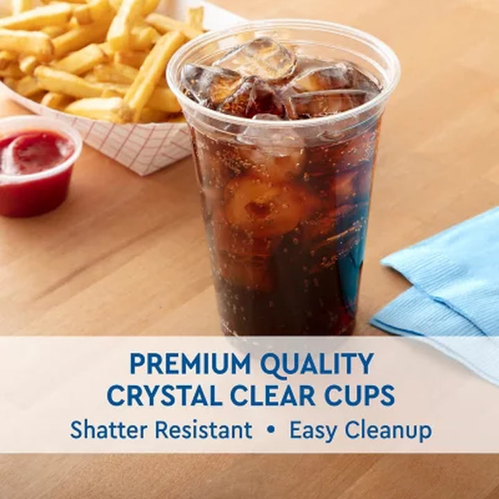 Member'S Mark Clear Plastic Cups, 20 Oz. 120 Ct.