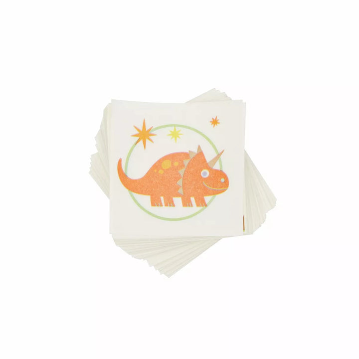 Okuna Outpost 104 Pack Dinosaur Dissolvable Potty Training Target Stickers 2" for Boys Kids, 8 Designs