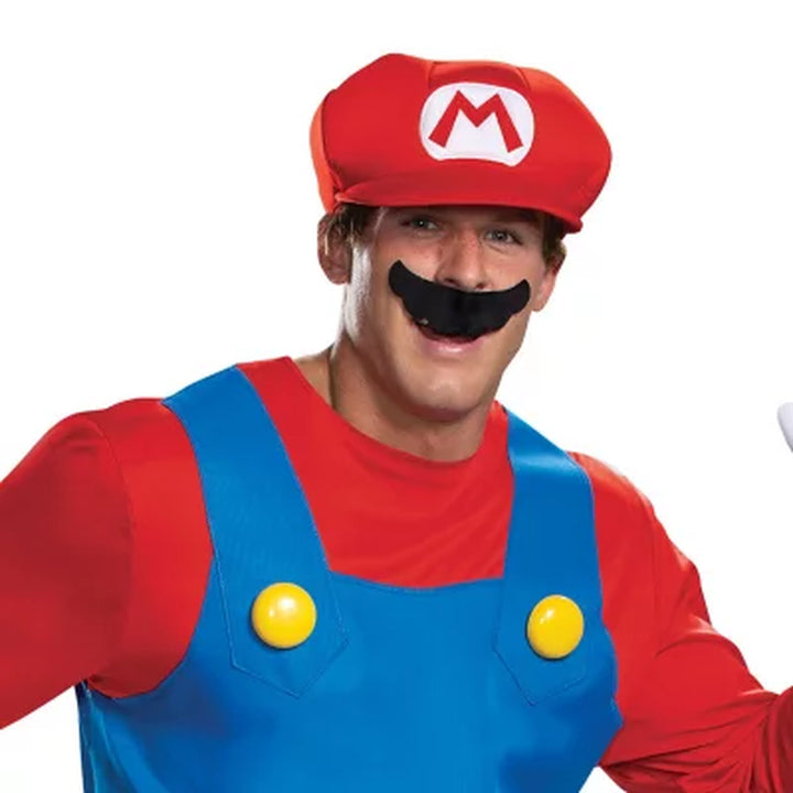 Nintendo Super Mario Bros. Mario Adult Deluxe Costume