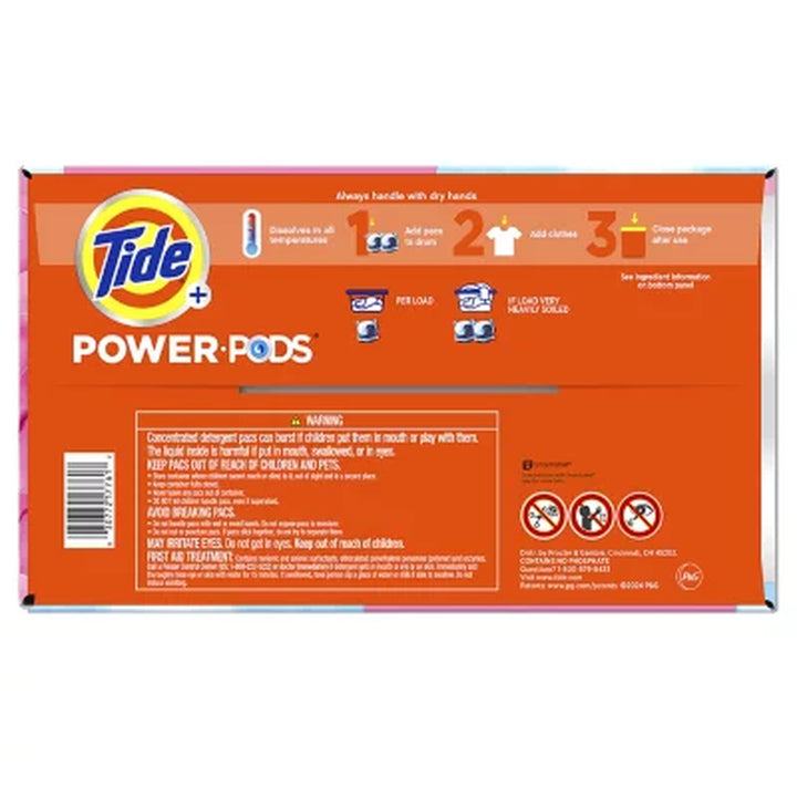 Tide Power Pods Downy Soft Boosters Laundry Detergent Pacs, April Fresh, 72 Ct.
