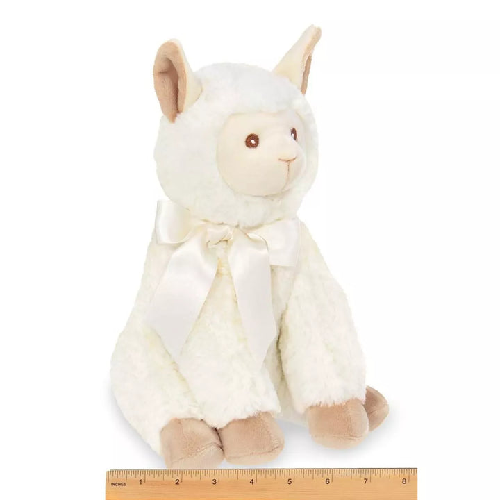 Bearington Baby Alma Plush Llama Stuffed Animal, 12 Inches