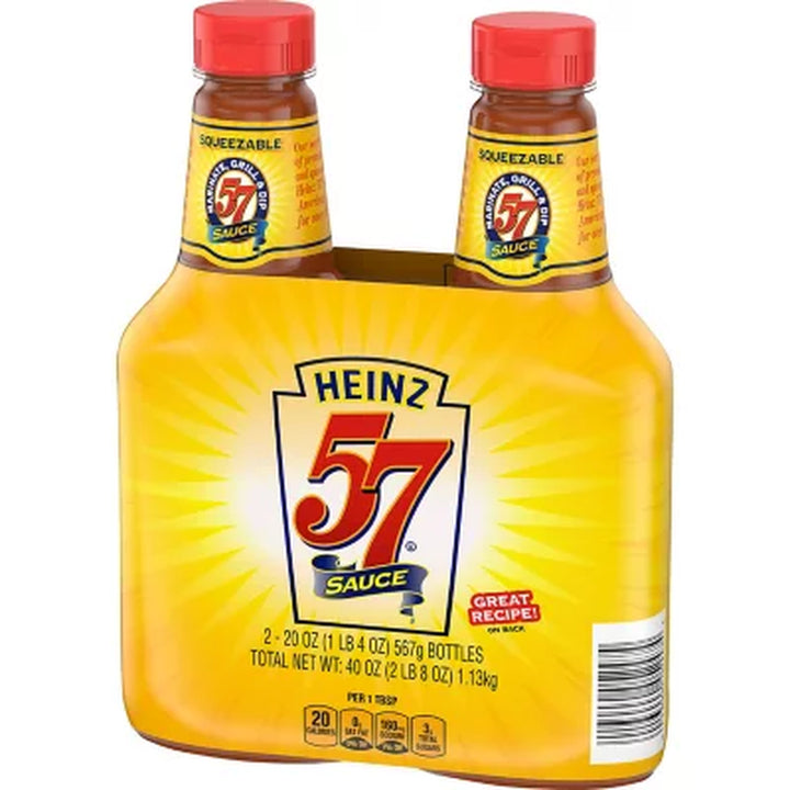 Heinz 57 Sauce 20 Oz., 2 Pk.