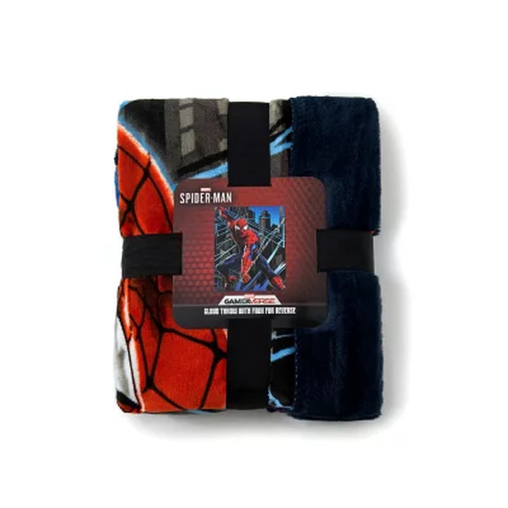 Marvel Spider-Man Cloud Faux Fur Throw, 50" X 60" (Assortment)