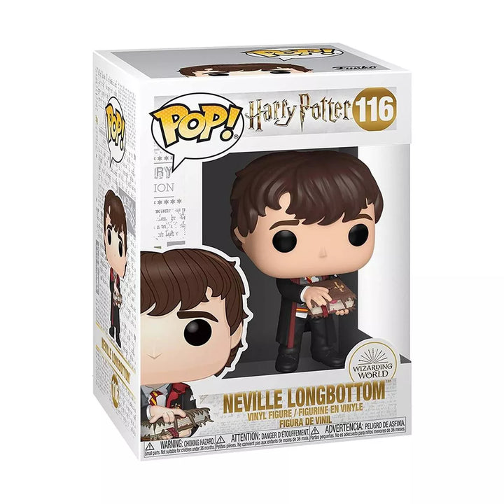 Funko Pop! Harry Potter - Neville Longbottom with Monster Book #116 #48068