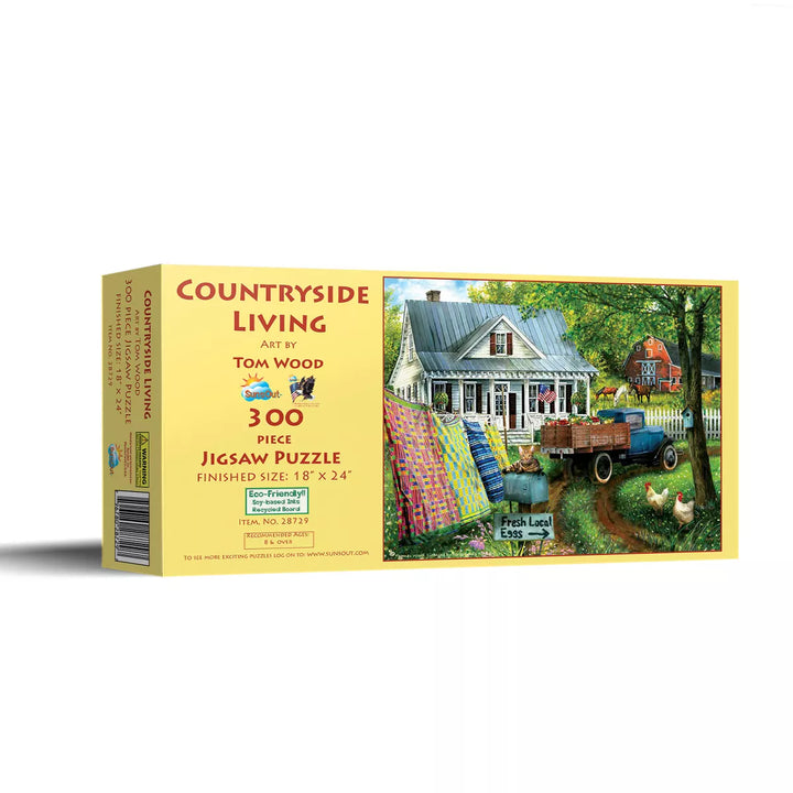 Sunsout Countryside Living 300 Pc Jigsaw Puzzle 28729