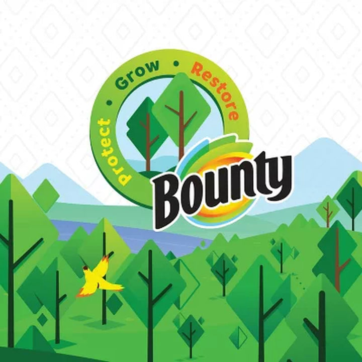 Bounty Select-A-Size 2-Ply Paper Towels, White 135 Sheets/Roll, 6 Rolls