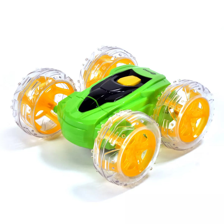 Contixo Remote Control Car SC3 -Stunt Car Toy, 4WD Double Sided 360° Rotating RC -Green