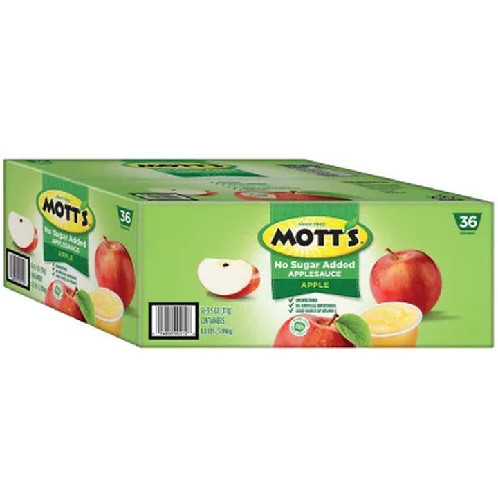 Mott'S Natural Applesauce, 36Ct.