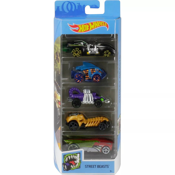 Hot Wheels Diecast Cars - 5Pk (Colors May Vary)