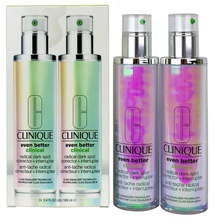 Clinique Even Better Clinical Radical Dark Spot Corrector + Interrupter, 3.4 Oz., 2 Pk.