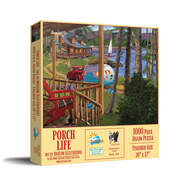 Sunsout Porch Life 1000 Pc Jigsaw Puzzle 31918