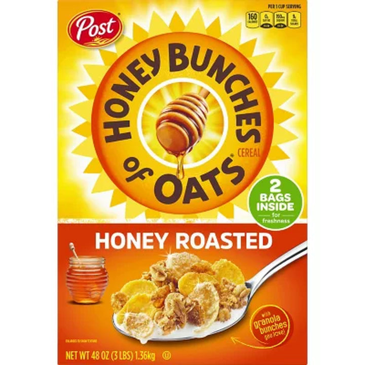 Honey Bunches of Oats Honey Roasted (48 Oz., 2 Pk.)