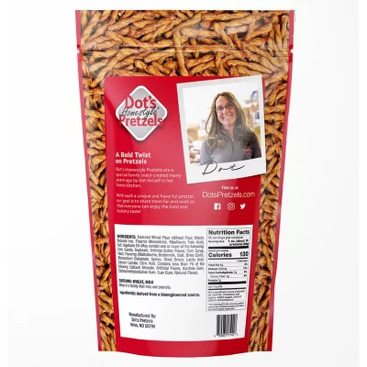 Dot'S Homestyle Pretzels Original Seasoned 35 Oz.